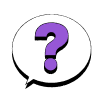 A question mark