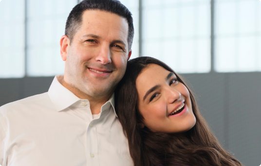 Adam Schefter and his daughter